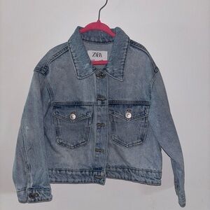 Zara Kids Light Blue Jean Jacket